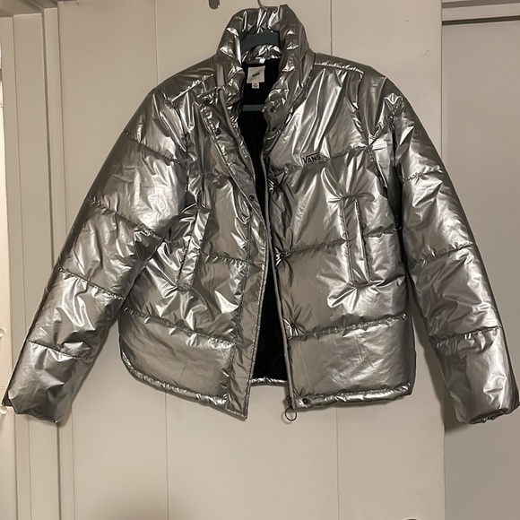 Metallic Vans jacket like new!! - Picture 4 of 5
